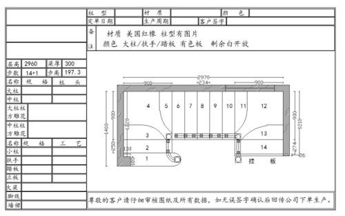 室内实木楼梯设计详图与现场安装指南 再备一张餐梯图纸供收藏
